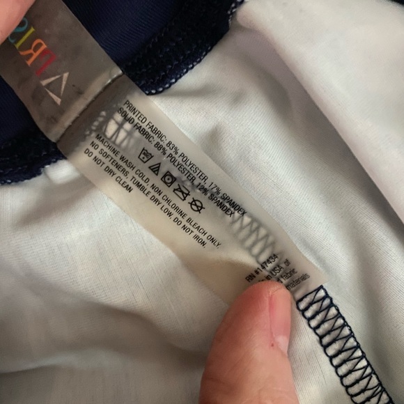 PrismSport Blue Snakeskin Leggings M - Picture 5 of 6